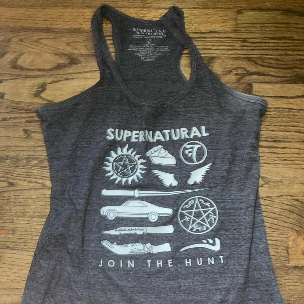 Supernatural Graphic Tank Top Lot